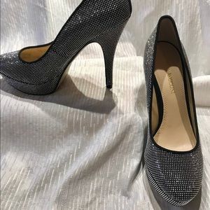 Enzo Angiolini Metal Stud/Suede Trim Platforms